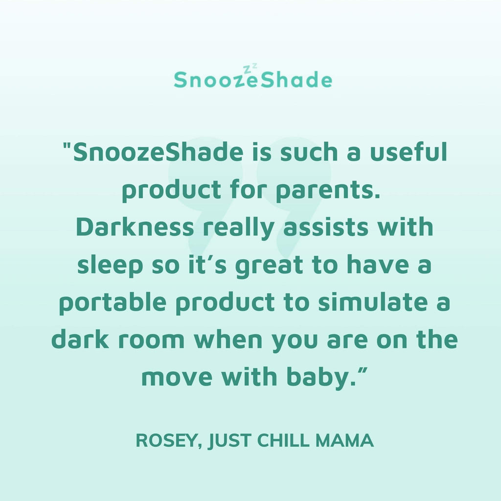 SnoozeShade for Cot Beds | Cot bed blackout canopy and sleep shade | Air-permeable fabric